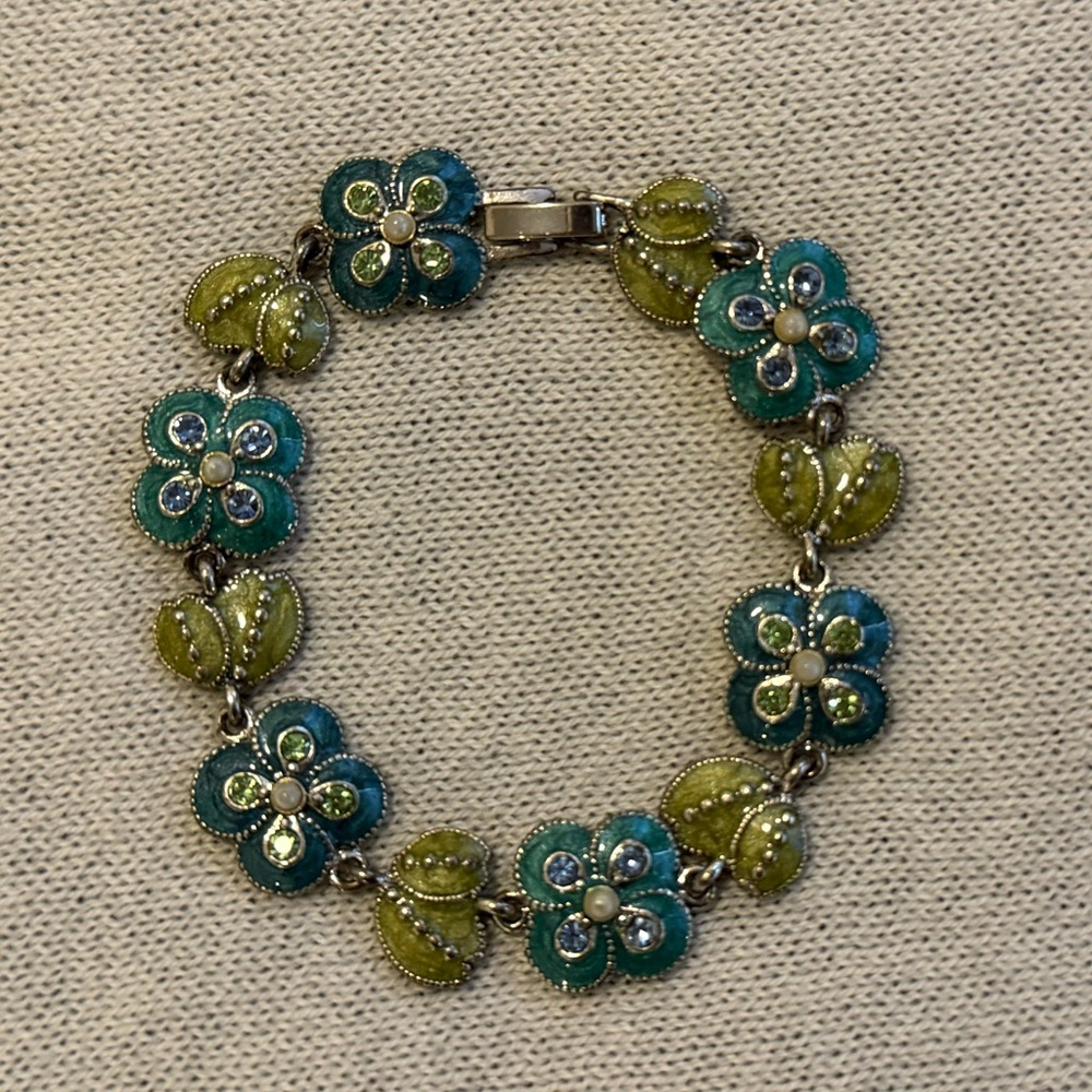 Vintage Signed Monet Bracelet